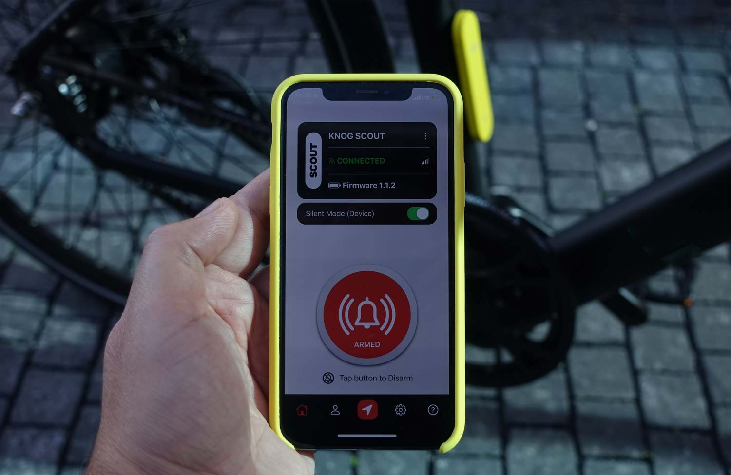 In test: Knog Scout, the low-cost bicycle alarm system with built
