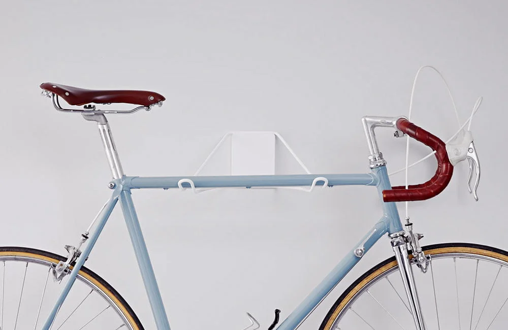 Pincher: Minimalistische Wandhalterung für Fahrräder —