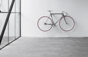 minimal bike wall mount