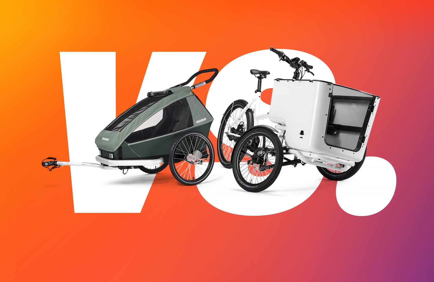 Cargo bike vs. bicycle trailer - A comparison of these two options for carrying kids