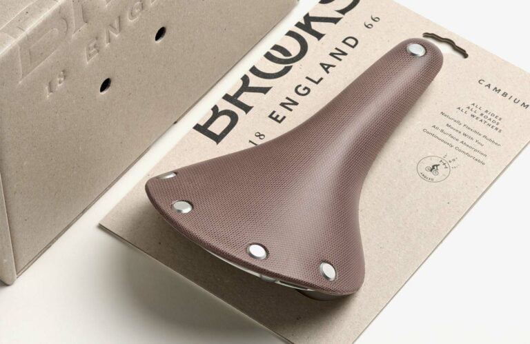 Limited edition saddle from Brooks: Cambium C17 Barbour x Brompton