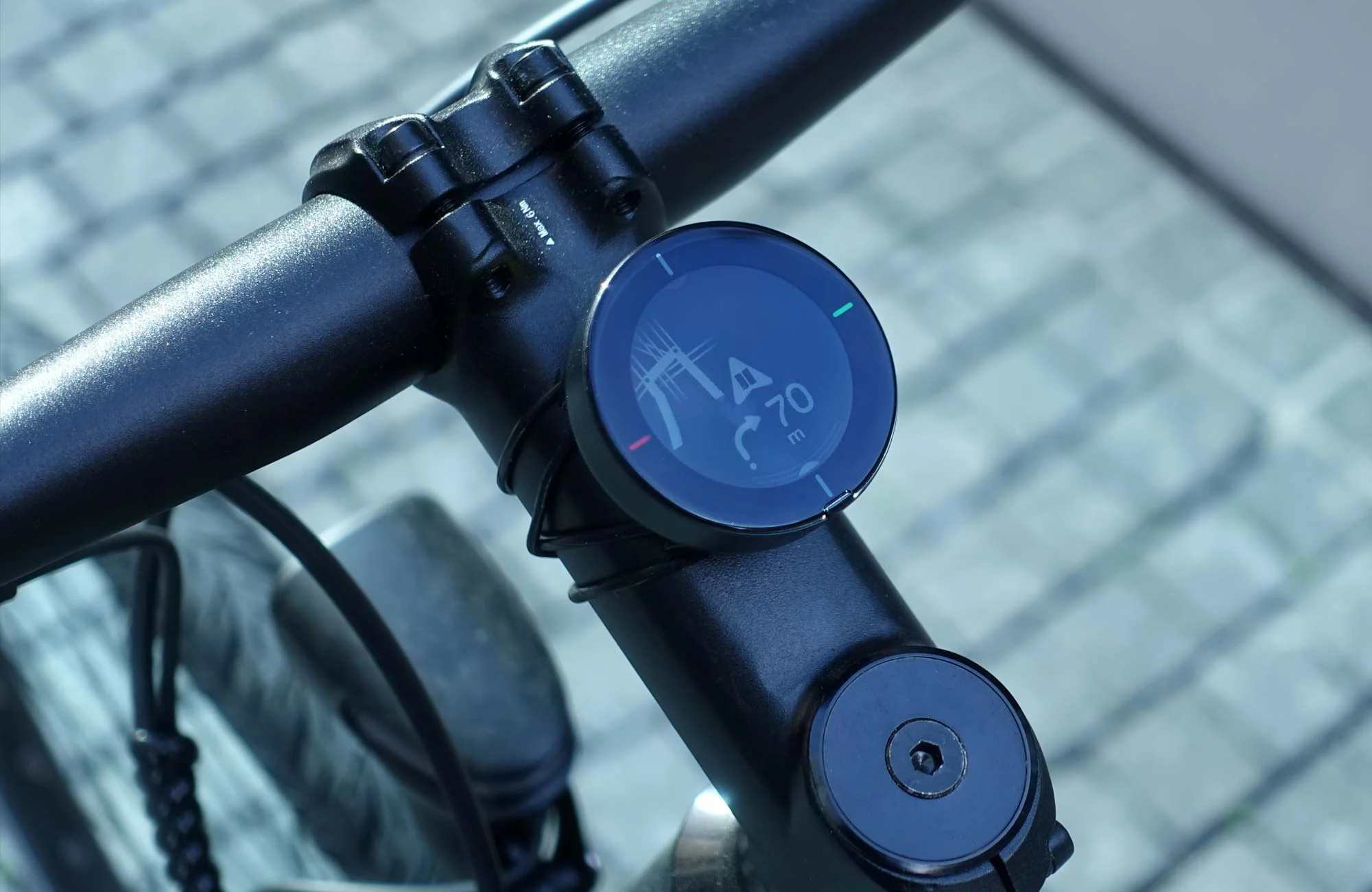Hipper Fahrrad Kompass Beeline führt intuitiv ans Ziel