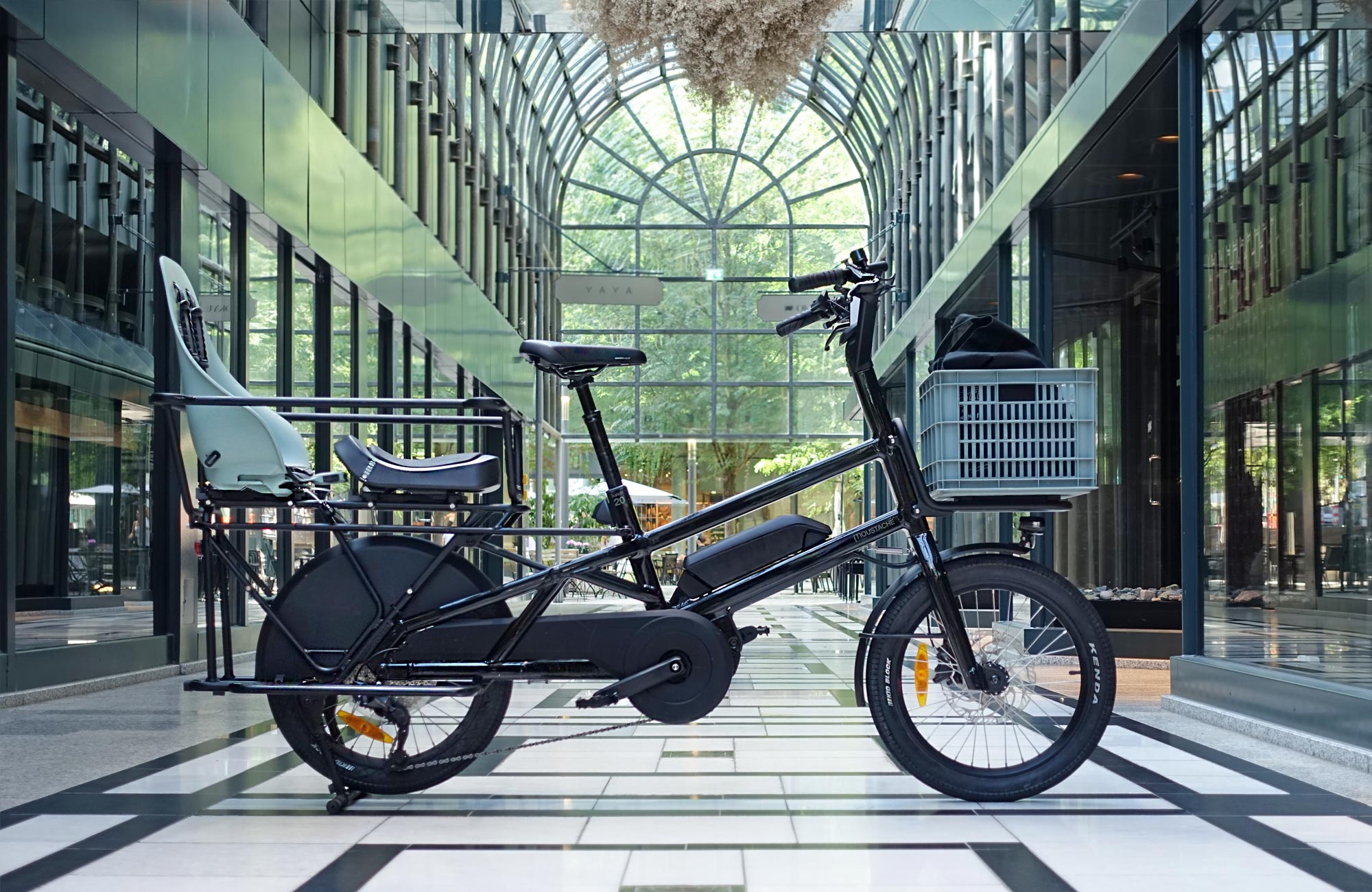 Stylish And Functional The Compact Design Cargo Bike Moustache Lundi Stylish And Functional The Compact Design Cargo Bike Moustache Lundi