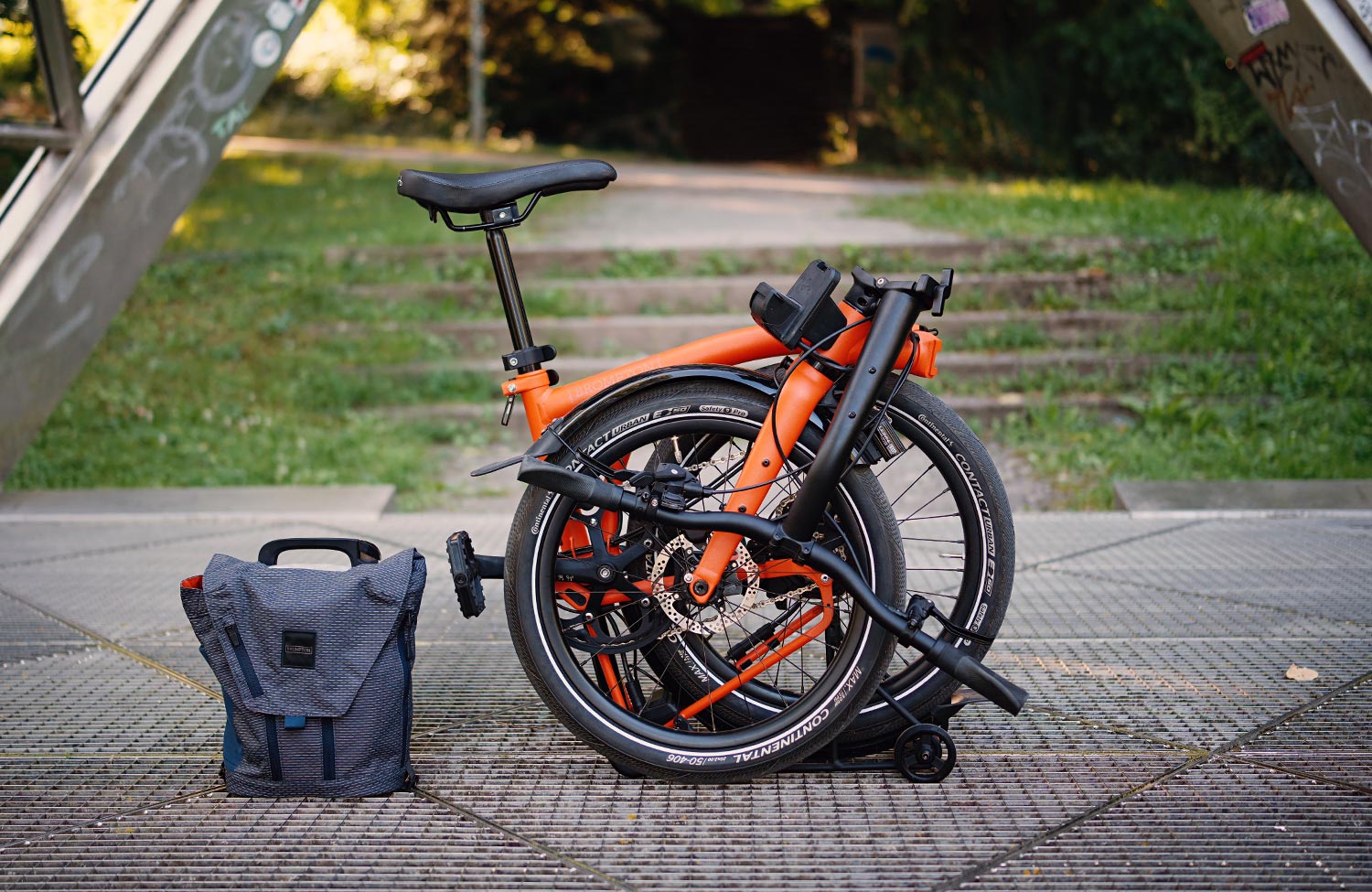 brompton electric g line test review faltrad gefaltet