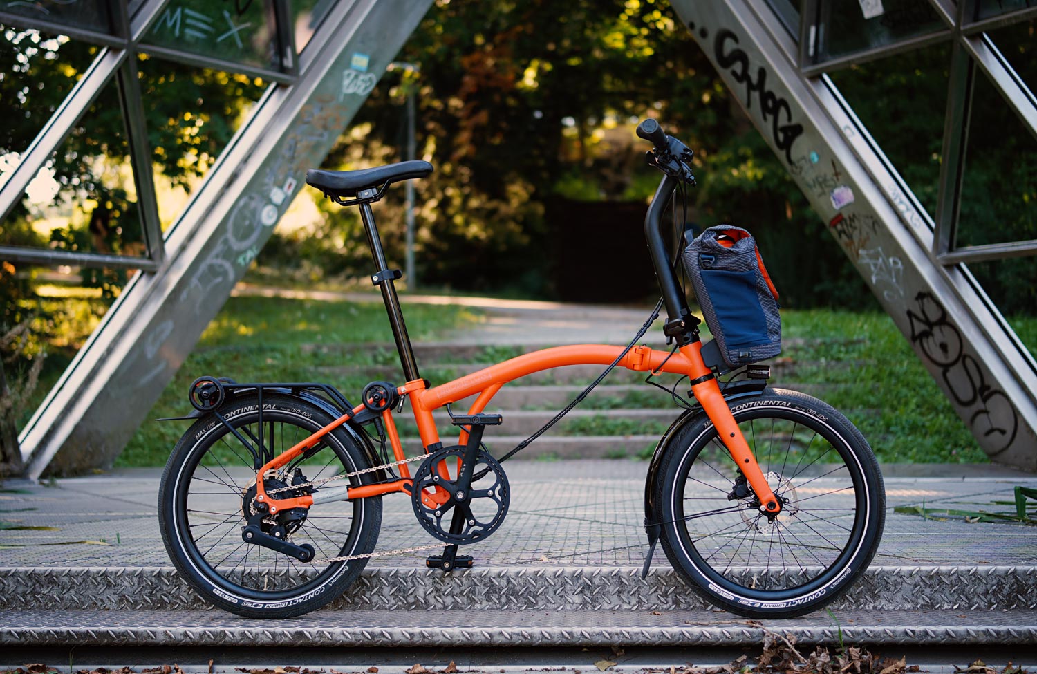 brompton electric g line test review faltrad look