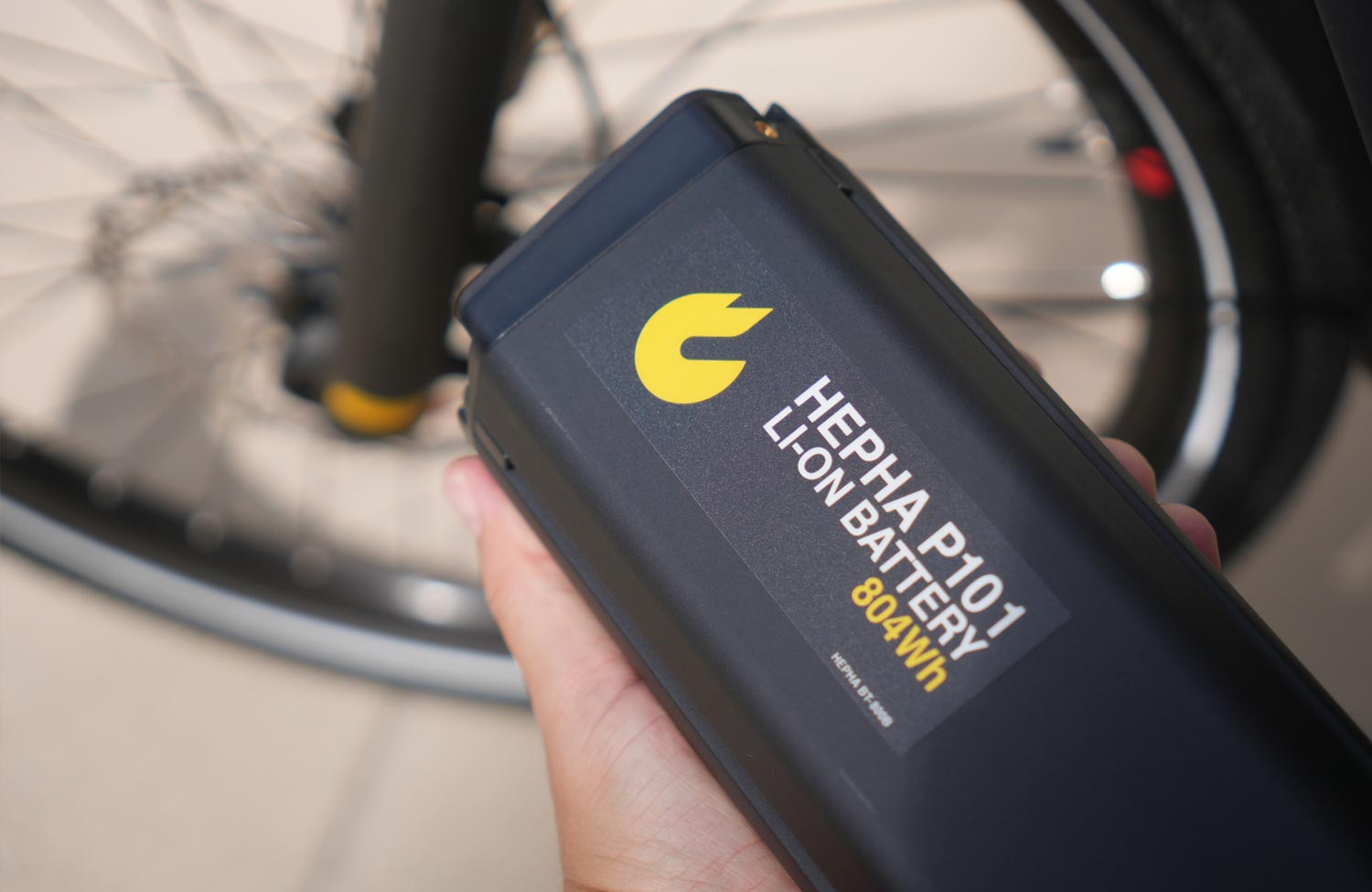 hepha city 7 test review urban e bike 800wh akku