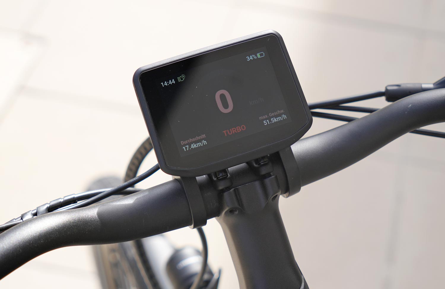 hepha city 7 test review urban e bike display