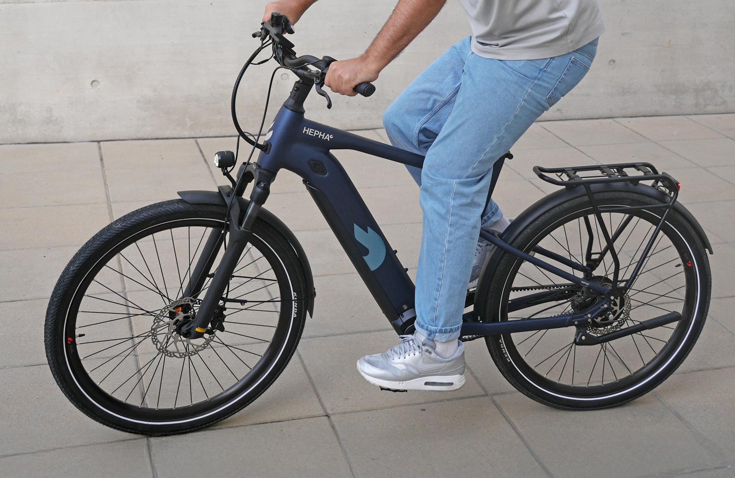 hepha city 7 test review urban e bike mood
