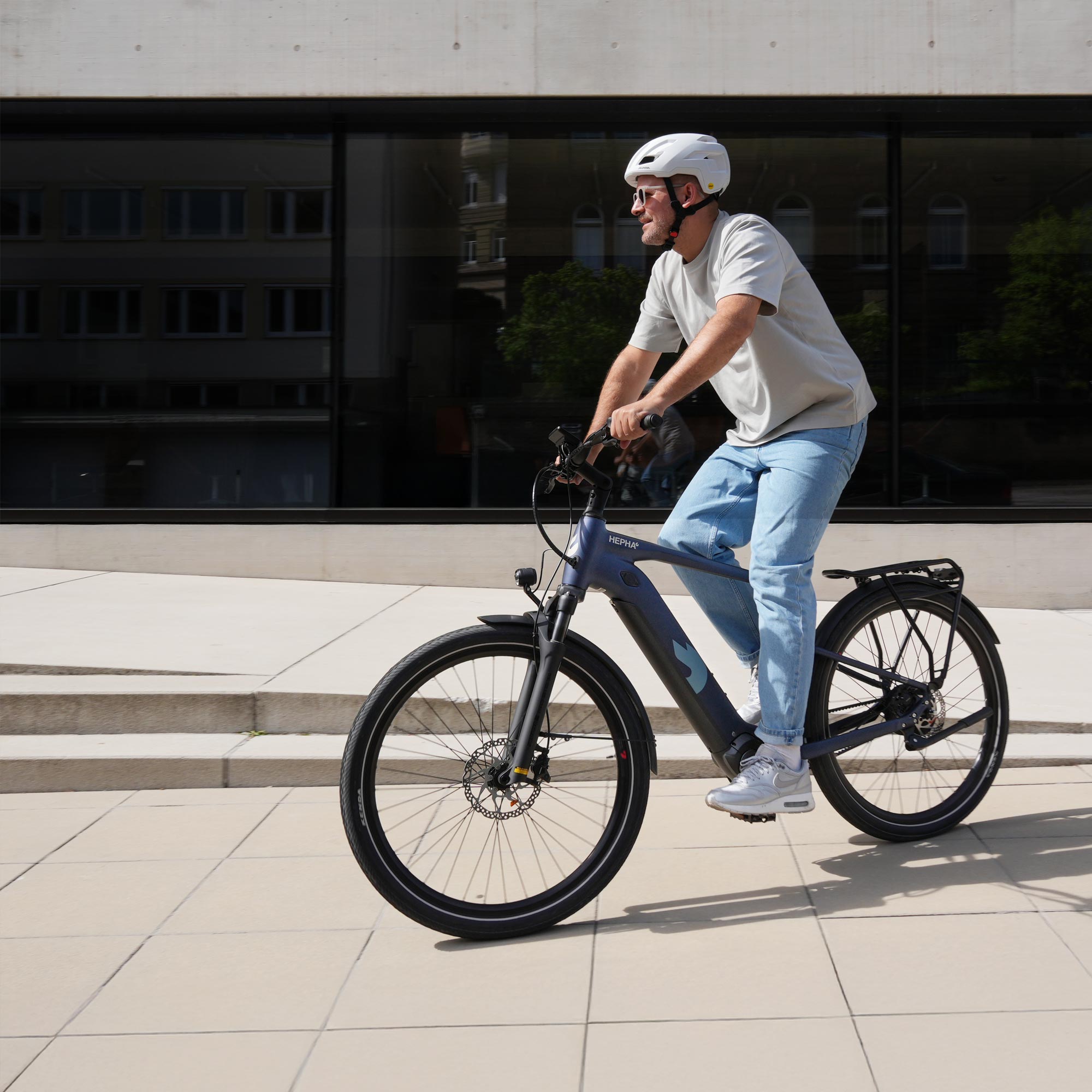 hepha city 7 test review urban e bike motion 3