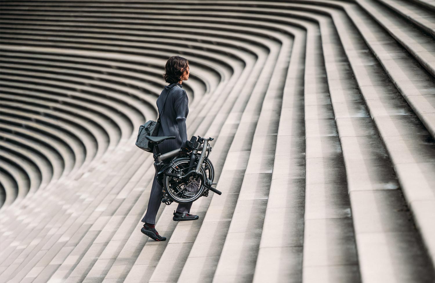 brompton electric t line 2025 e motiq e bike lightweight