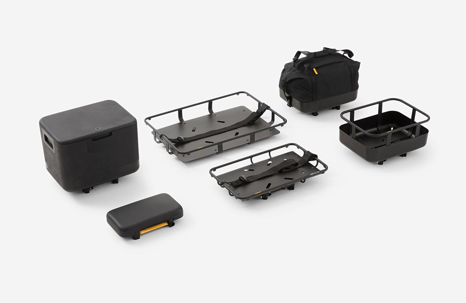 decathlon lastenrad e three 500 cargobike b clip zubehoer