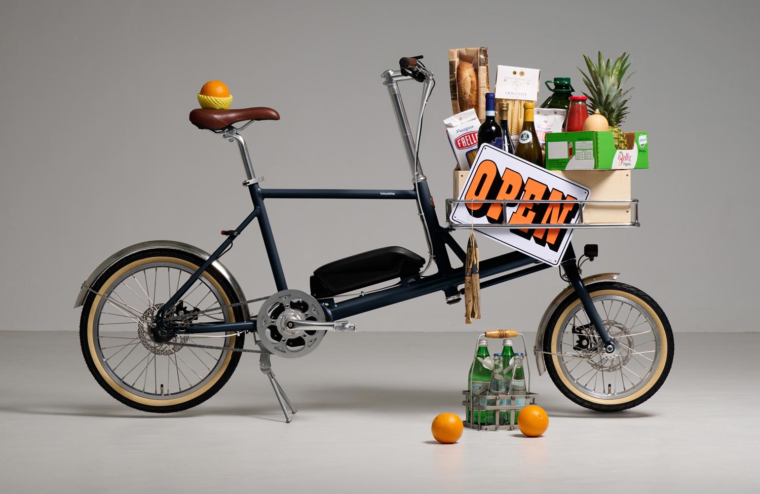 tokyobike porter guenstiges e lastenrad kompakt retro design 1