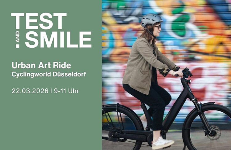 moustache test smile urban art ride dus