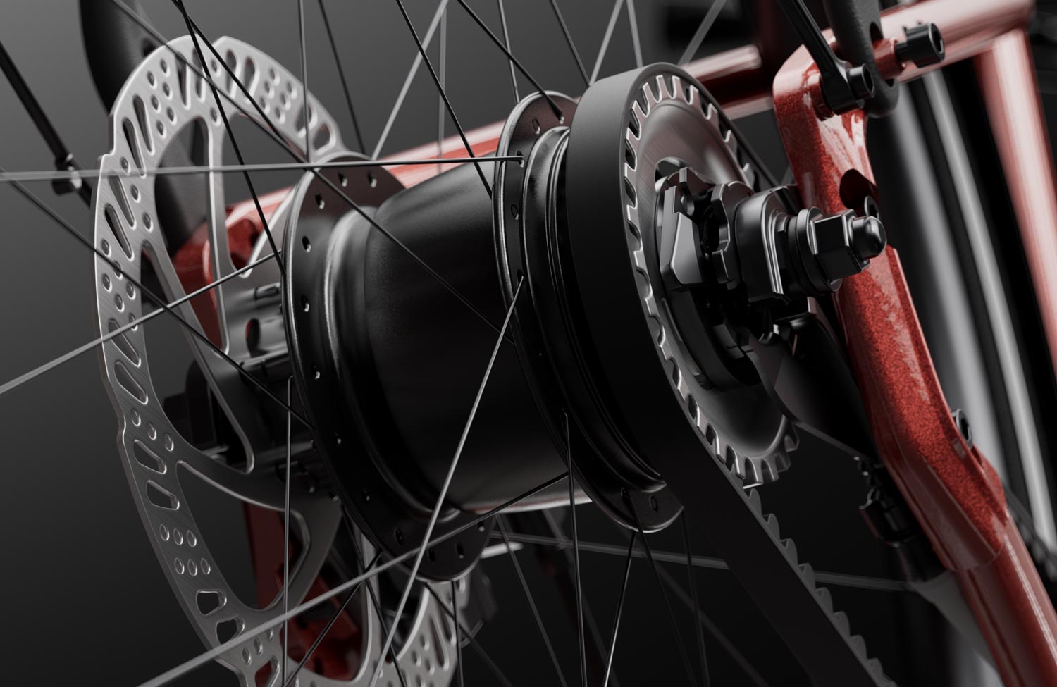 tenways ago air belt shimano nexus 5e hub gears