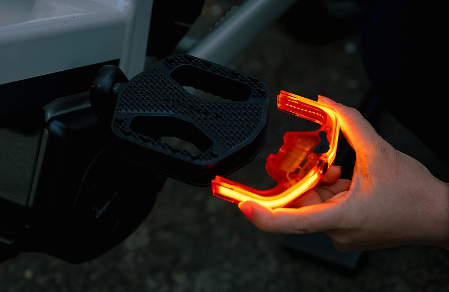 look geo cityvision led pedal magnetic