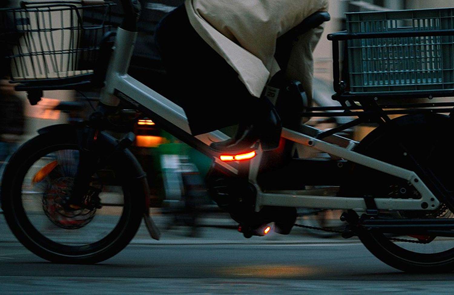look geo cityvision led pedal night