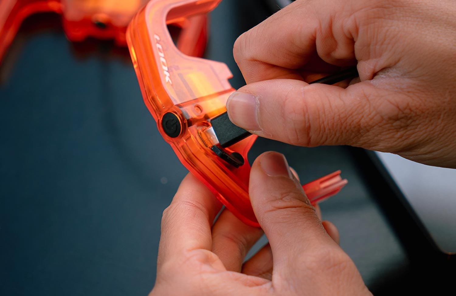 look geo cityvision led pedal usb c