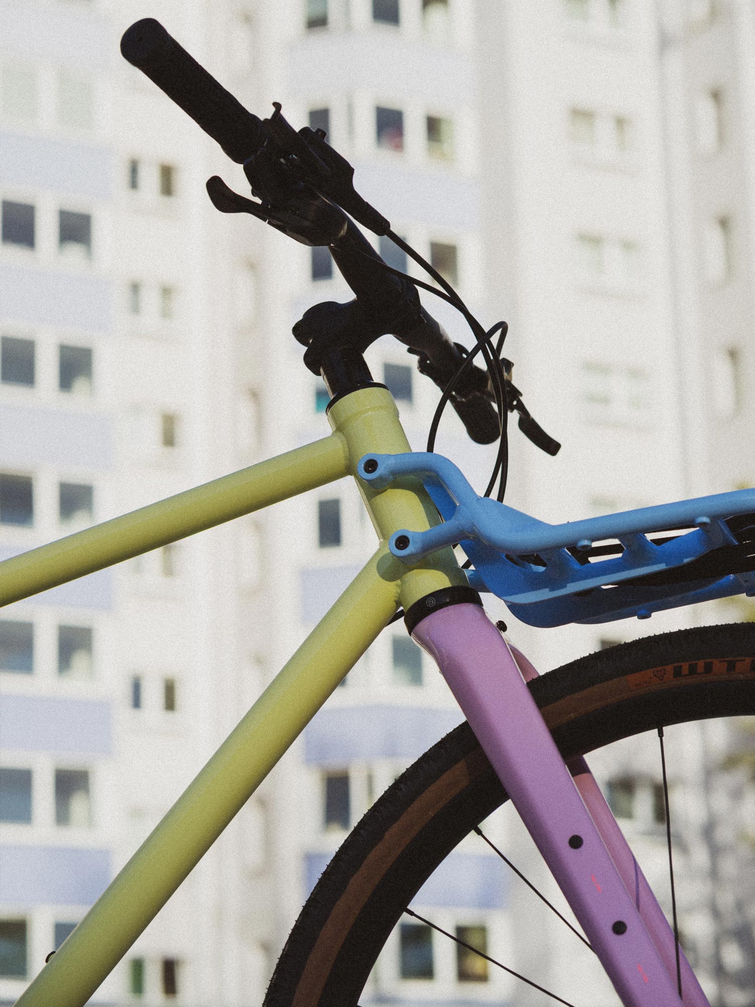 rose hobo cues steel urban gravel bike cotton candy