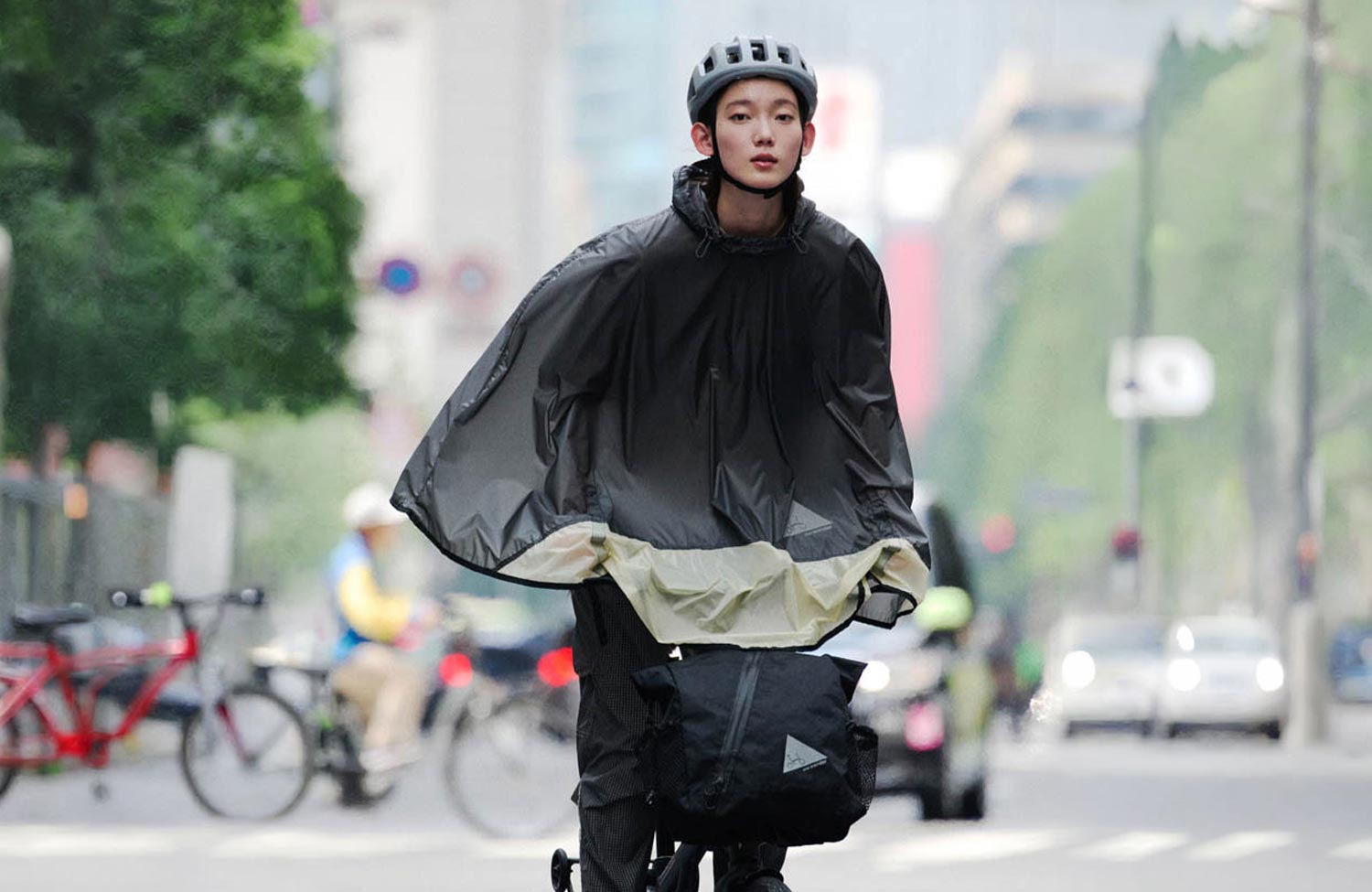 brompton x and wander limited edition poncho
