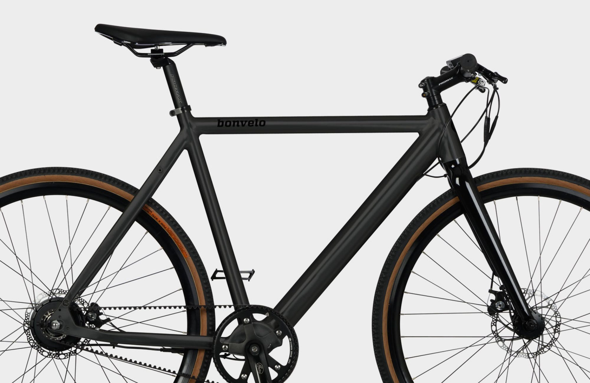 Rakede Boost Günstiges Singlespeed EBike mit Zahnriemen von Bonvelo